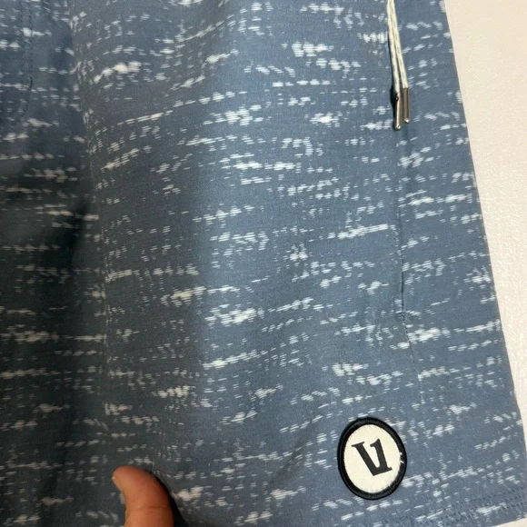 Vuori Men's Cape 6" Swim Short Cloud Slub - Picture 6 of 8